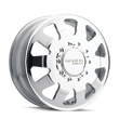 Load image into Gallery viewer, Mayhem 8181 Challenger Dually 22x8.25 / 10x225 BP / 169mm Offset / 170.1mm Hub Polished Wheel - Side View