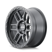 Load image into Gallery viewer, Mayhem 8304 Delta 17x9 / 6x139.7 BP / -12mm Offset / 106mm Hub Matte Black Wheel - Side View