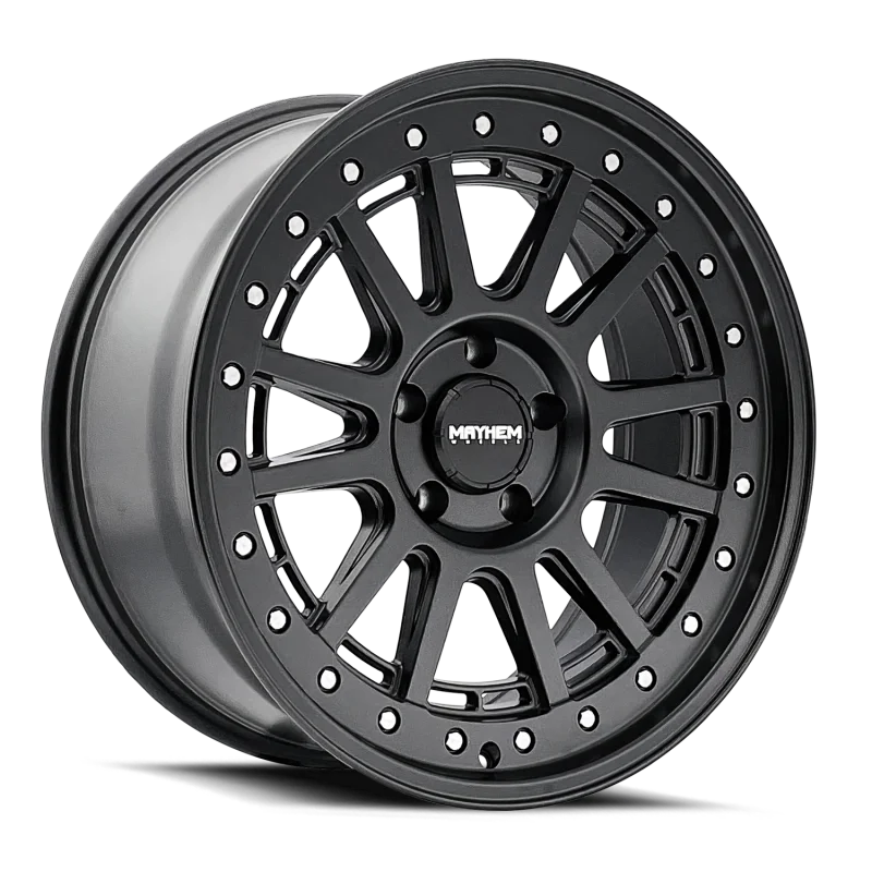 Mayhem 8305 Compass 15x7 / 5x100 BP / 15mm Offset / mm Hub Matte Black Wheel