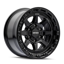 Load image into Gallery viewer, Mayhem 8306 Ridgeline 17x8.5 / 5x127 BP/ -6mm Offset / 78.1mm Hub Satin Black Wheel