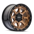 Load image into Gallery viewer, Mayhem 8306 Ridgeline 17x8.5 / 5x127 BP/ -6mm Offset / 78.1mm Hub Satin Bronze/Black Lip Wheel