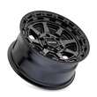 Load image into Gallery viewer, Mayhem 8306 Ridgeline 17x8.5 / 6x139.7 BP / -6mm Offset / 106.1mm Hub Satin Black Wheel - Back View