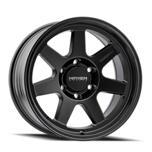 Load image into Gallery viewer, Mayhem 8307 Convoy 17x9 / 6x139.7 BP / -6mm Offset / 106mm Hub Satin Black Wheel