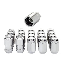 Load image into Gallery viewer, McGard 5 Lug Hex Install Kit (Clamshell) w/Locks (Cone Seat Nut) 1/2-20 / 13/16 Hex - Chrome - Side View