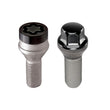 Load image into Gallery viewer, McGard 5 Lug Hex Install Kit w/Locks (Cone Seat Bolt) M14X1.5 / 17mm Hex / 28.0mm Shank L. - Black - Side View