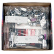 Load image into Gallery viewer, McGard 5 Lug Hex Install Kit w/Locks (Cone Seat Nut / Bulge) 1/2-20 / 3/4 Hex / 1.45in. L - Chrome - Installation View