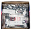 Load image into Gallery viewer, McGard 5 Lug Hex Install Kit w/Locks (Cone Seat Nut / Bulge) M12X1.5 / 3/4 Hex / 1.45in L - Chrome - Installation View