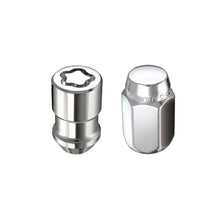 Load image into Gallery viewer, McGard 5 Lug Hex Install Kit w/Locks (Cone Seat Nut) 7/16-20 / 13/16 Hex / 1.5in. Length - Chrome - Side View