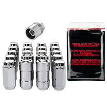 Load image into Gallery viewer, McGard 5 Lug Hex Install Kit w/Locks (Cone Seat Nut) 9/16-18 / 13/16 Hex / 1.75in. L - Chrome - Side View