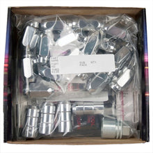 Load image into Gallery viewer, McGard 5 Lug Hex Install Kit w/Locks (Cone Seat Nut) 9/16-18 / 13/16 Hex / 1.75in. L - Chrome - Installation View
