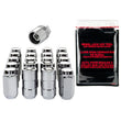 Load image into Gallery viewer, McGard 5 Lug Hex Install Kit w/Locks (Cone Seat Nut) 9/16-18 / 7/8 Hex / 1.75in. Length - Chrome - Side View
