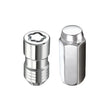 Load image into Gallery viewer, McGard 5 Lug Hex Install Kit w/Locks (Cone Seat Nut) M14X1.5 / 13/16 Hex / 1.945in. Length - Chrome - Main Product View