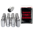 Load image into Gallery viewer, McGard 5 Lug Hex Install Kit w/Locks (Cone Seat Nut) M14X1.5 / 22mm Hex / 1.635in. Length - Chrome - Side View