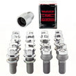 Load image into Gallery viewer, McGard 5 Lug Hex Install Kit w/Locks (Radius Seat Bolt) M14X1.5 / 17mm Hex / 27.5mm Shank L - Chrome - Side View