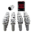 Load image into Gallery viewer, McGard 5 Lug Hex Install Kit w/Locks (Radius Seat Bolt) M14X1.5 / 17mm Hex / 35.4mm Shank L - Chrome - Back View