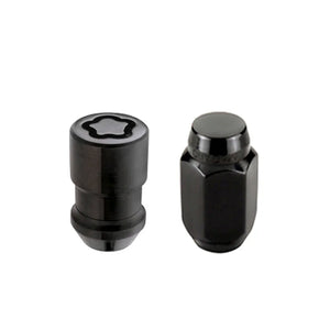 McGard 6 Lug Hex Install Kit w/Locks (Cone Seat Nut) M12X1.5 / 13/16 Hex / 1.5in. Length - Black - Main Product View