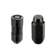 Load image into Gallery viewer, McGard 6 Lug Hex Install Kit w/Locks (Cone Seat Nut) M14X1.5 / 13/16 Hex / 1.945in. Length - Black - Back View