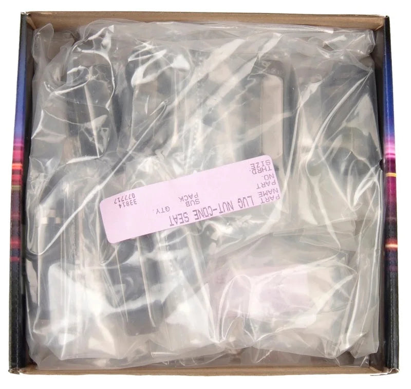 McGard 6 Lug Hex Install Kit w/Locks (Cone Seat Nut) M14X1.5 / 13/16 Hex / 1.945in. Length - Black - Installation View