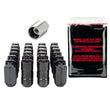 Load image into Gallery viewer, McGard 6 Lug Hex Install Kit w/Locks (Cone Seat Nut) M14X1.5 / 22mm Hex / 1.945in. Length - Black - Main Product View