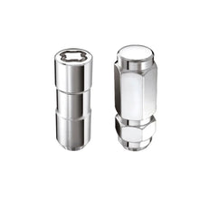 Load image into Gallery viewer, McGard 8 Lug Hex Install Kit w/Locks (Cone Seat Nut / Duplex) 9/16-18 / 7/8 Hex / 2.5in L - Chrome - Main Product View