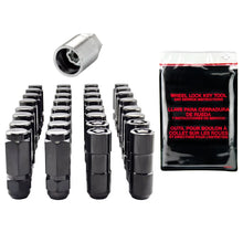 Load image into Gallery viewer, McGard 8 Lug Hex Install Kit w/Locks (Cone Seat Nut / Duplex) 9/16-18 / 7/8 Hex / 2.5in. L - Black - Back View
