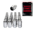 Load image into Gallery viewer, McGard 8 Lug Hex Install Kit w/Locks (Cone Seat Nut) M14X1.5 / 22mm Hex / 1.635in. Length - Chrome - Back View