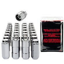 Load image into Gallery viewer, McGard 8 Lug Hex Install Kit w/Locks (Cone Seat Nut) M14X2.0 / 13/16 Hex / 2.25in. Length - Chrome - Main Product View