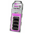 Load image into Gallery viewer, McGard Hex Lug Nut (Cone Seat) 1/2-20 / 13/16 Hex / 1.5in. Length (4-Pack) - Black - Side View