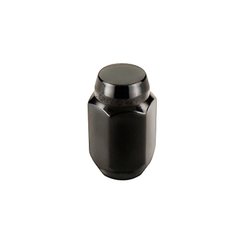 McGard Hex Lug Nut (Cone Seat) 1/2-20 / 13/16 Hex / 1.5in. Length (4-Pack) - Black - Detail View