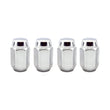 Load image into Gallery viewer, McGard Hex Lug Nut (Cone Seat) 1/2-20 / 13/16 Hex / 1.5in. Length (4-Pack) - Chrome - Side View