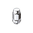 Load image into Gallery viewer, McGard Hex Lug Nut (Cone Seat Bulge Style) M14X1.5 / 13/16 Hex / 1.945in. Length (4-Pack) - Chrome - Main Product View