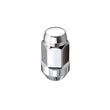 Load image into Gallery viewer, McGard Hex Lug Nut (Cone Seat Bulge Style) M14X1.5 / 22mm Hex / 1.635in. Length (4-Pack) - Chrome - Main Product View