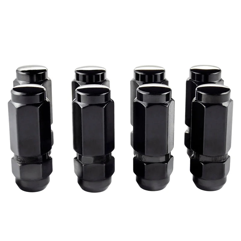 McGard Hex Lug Nut (Cone Seat / Duplex) 9/16-18 / 7/8 Hex / 2.5in. Length (8-Pack) - Black - Main Product View