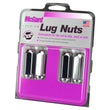 Load image into Gallery viewer, McGard Hex Lug Nut (Cone Seat / Duplex) M14X2.0 / 13/16 Hex / 2.25in. Length (4-Pack) - Chrome - Detail View