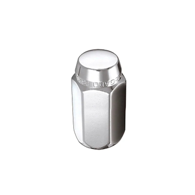 McGard Hex Lug Nut (Cone Seat) M12X1.25 / 13/16 Hex / 1.28in. Length (4-Pack) - Chrome - Main Product View