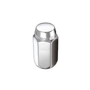 McGard Hex Lug Nut (Cone Seat) M12X1.25 / 13/16 Hex / 1.28in. Length (4-Pack) - Chrome - Main Product View