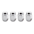 Load image into Gallery viewer, McGard Hex Lug Nut (Cone Seat) M12X1.25 / 13/16 Hex / 1.28in. Length (4-Pack) - Chrome - Detail View