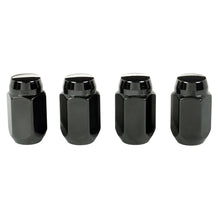 Load image into Gallery viewer, McGard Hex Lug Nut (Cone Seat) M12X1.5 / 13/16 Hex / 1.5in. Length (4-pack) - Black - Detail View