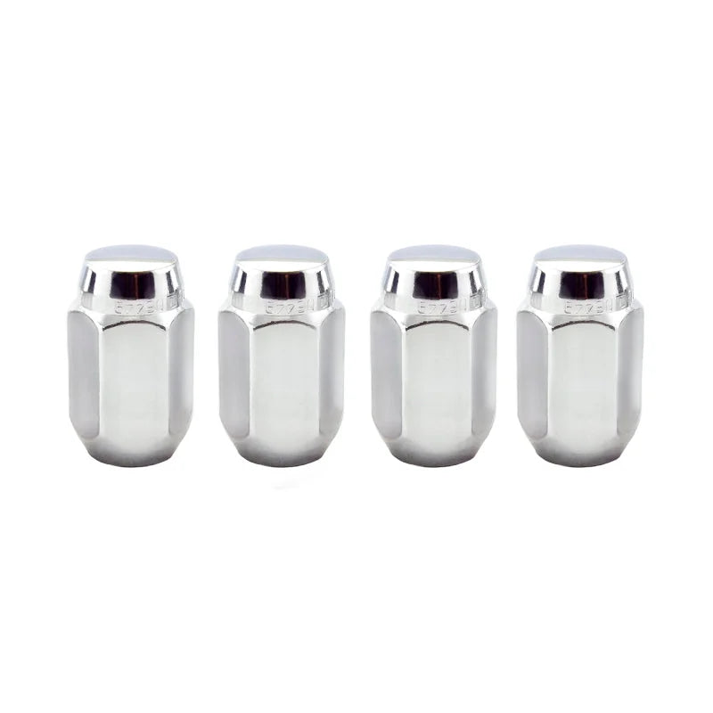 McGard Hex Lug Nut (Cone Seat) M12X1.5 / 13/16 Hex / 1.5in. Length (4-Pack) - Chrome - Detail View