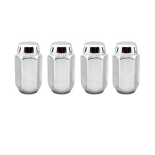 Load image into Gallery viewer, McGard Hex Lug Nut (Cone Seat) M12X1.75 / 13/16 Hex / 1.815in. Length (4-Pack) - Chrome - Detail View