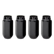 Load image into Gallery viewer, McGard Hex Lug Nut (Cone Seat) M14X1.5 / 13/16 Hex / 1.945in. Length (4-Pack) - Black - Detail View
