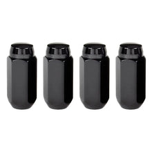 Load image into Gallery viewer, McGard Hex Lug Nut (Cone Seat) M14X1.5 / 13/16 Hex / 1.945in. Length (4-Pack) - Black - Detail View