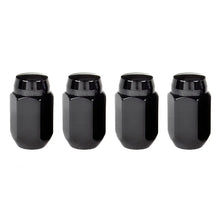 Load image into Gallery viewer, McGard Hex Lug Nut (Cone Seat) M14X1.5 / 22mm Hex / 1.635in. Length (4-Pack) - Black - Main Product View
