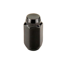 Load image into Gallery viewer, McGard Hex Lug Nut (Cone Seat) M14X1.5 / 22mm Hex / 1.635in. Length (4-Pack) - Black - Detail View