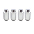 Load image into Gallery viewer, McGard Hex Lug Nut (Cone Seat) M14X1.5 / 22mm Hex / 1.635in. Length (4-Pack) - Chrome - Detail View