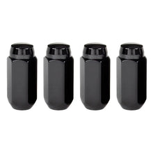 Load image into Gallery viewer, McGard Hex Lug Nut (Cone Seat) M14X1.5 / 22mm Hex / 1.945in. Length (4-Pack) - Black - Side View