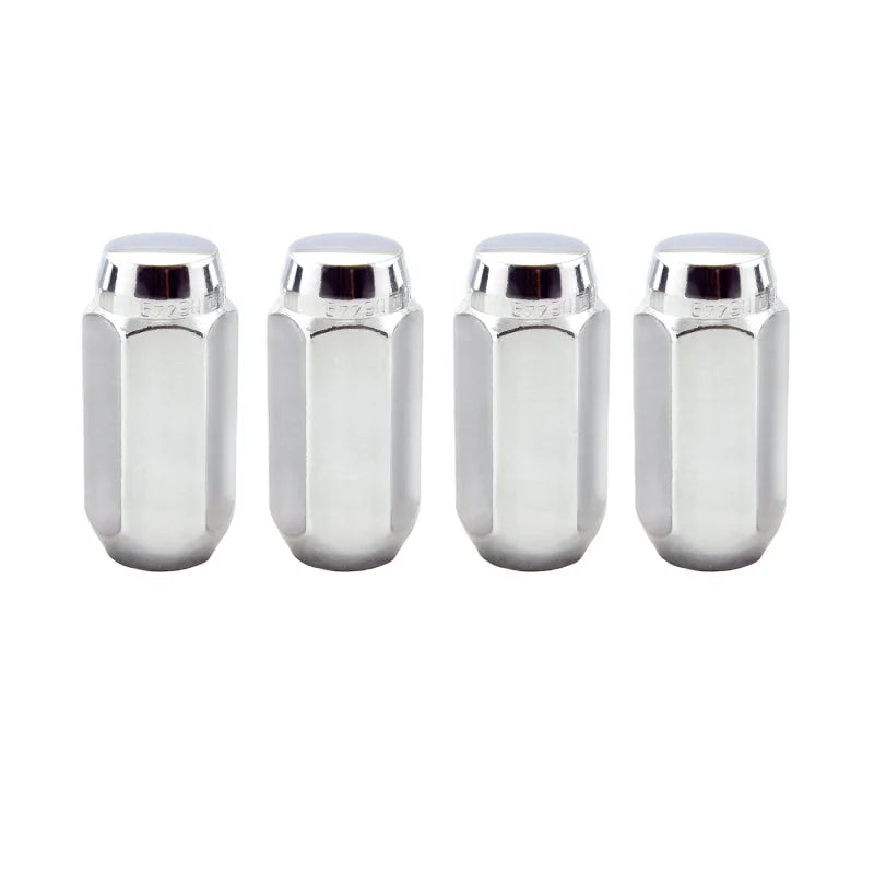 McGard Hex Lug Nut (Cone Seat) M14X1.5 / 22mm Hex / 1.945in. Length (4-Pack) - Chrome - Detail View