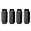 Load image into Gallery viewer, McGard Hex Lug Nut (Cone Seat) M14X2.0 / 13/16 Hex / 2.25in. Length (4-Pack) - Black - Main Product View
