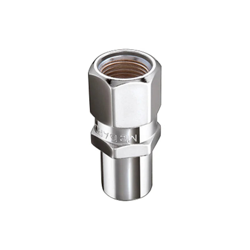 McGard Hex Lug Nut (Drag Racing Reg. Shank) 1/2-20 / 13/16 Hex / 1.86in. Length (4-Pack) - Chrome - Main Product View