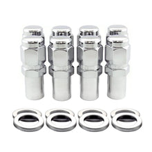 Load image into Gallery viewer, McGard Hex Lug Nut (Long Shank - 1in. / Duplex) 1/2-20 / 7/8 Hex / 2.425in. Length (8-Pack) - Chrome - Main Product View